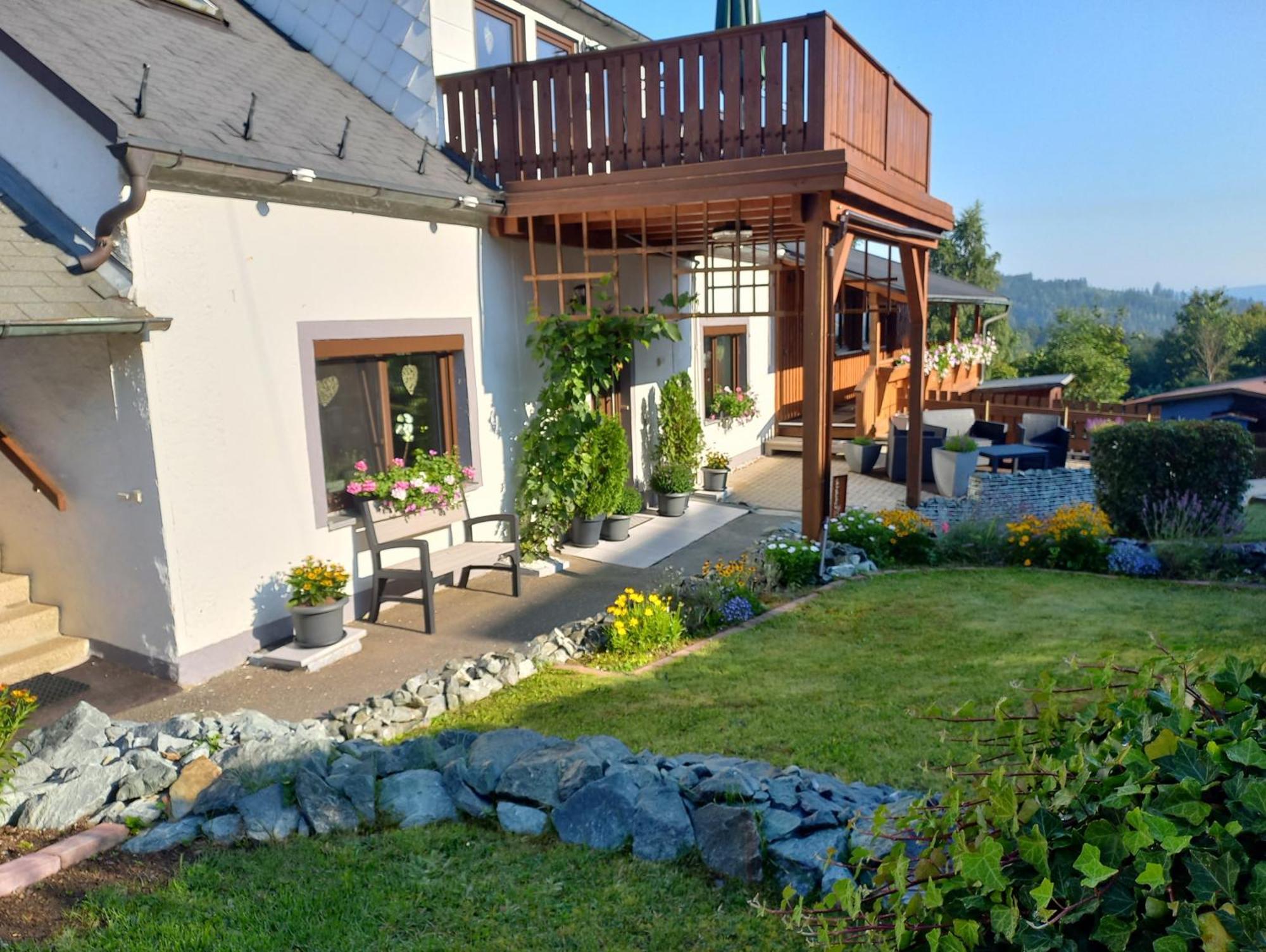 Ferienwohnungen Am Burgberg Lichtenberg  Exterior photo